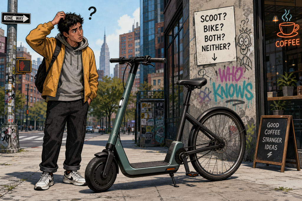 artikel bild scooter fahrrad mix