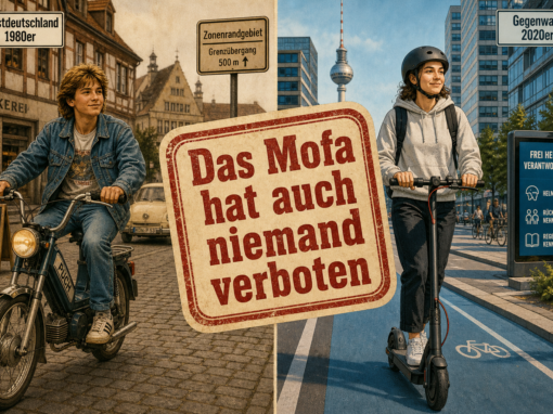 Das Mofa hat auch niemand verboten